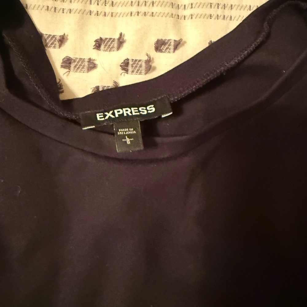 Express Midnight Black Tee